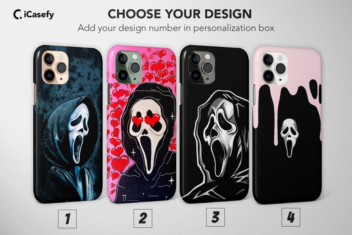 Scream Phone Case Scary Horror Aesthetic Spooky Cover - Image 1