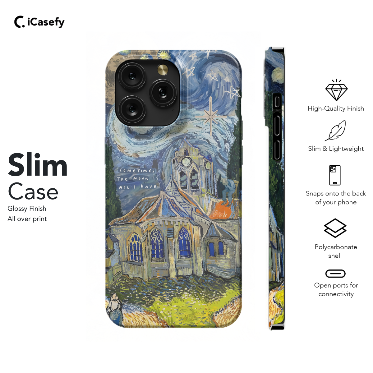 Seamless Aesthetic Collage Vincent Van Gogh Phone Case iPhone Samsung Cover Pixel 1044 - Image 6