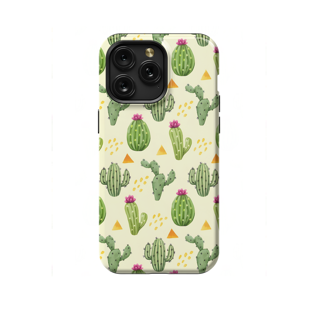 Seamless Cactus Botanical Phone Case iPhone Samsung Cover Pixel 1162 - Image 1