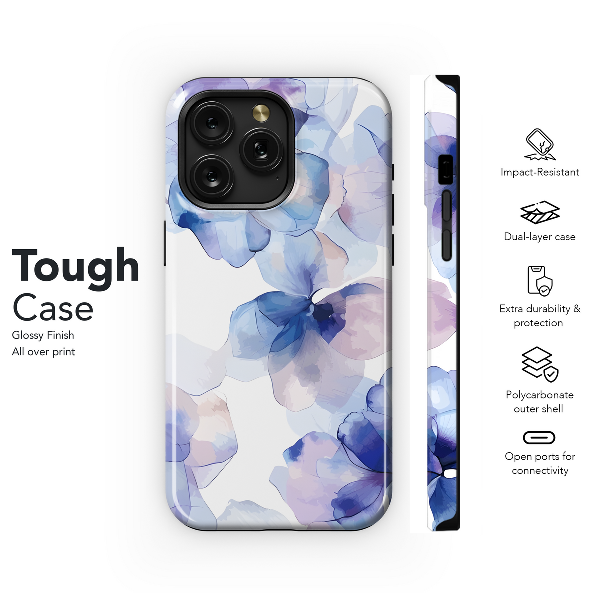 Seamless Floral Abstract Pattern Phone Case iPhone Samsung Cover Pixel 2441 - Image 6