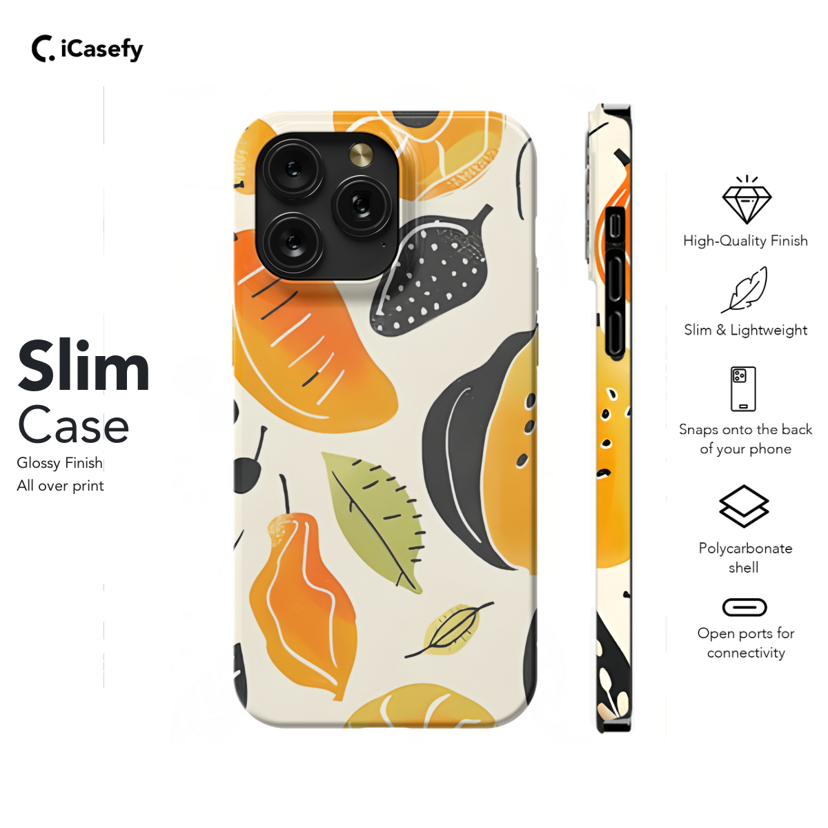 Seamless Playful Fruit Phone Case iPhone Samsung Cover Pixel 1137 - Image 6