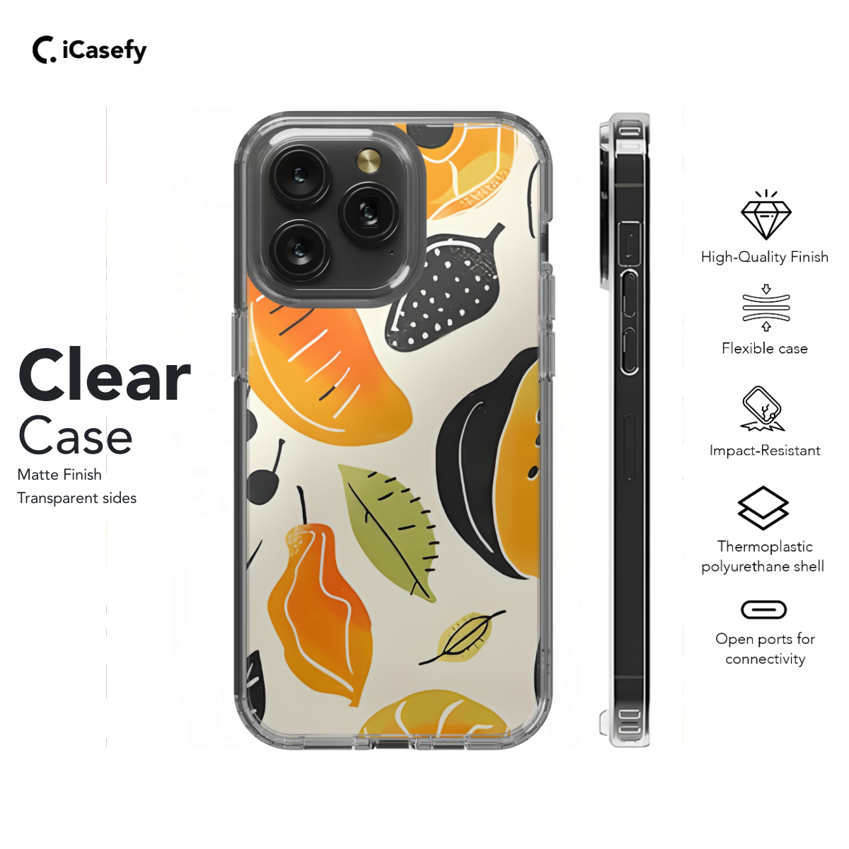 Seamless Playful Fruit Phone Case iPhone Samsung Cover Pixel 1137 - Image 7