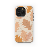 Silhouette and line art autumn leaves Phone Case iPhone Samsung Cover Pixel 2388 - Image 1