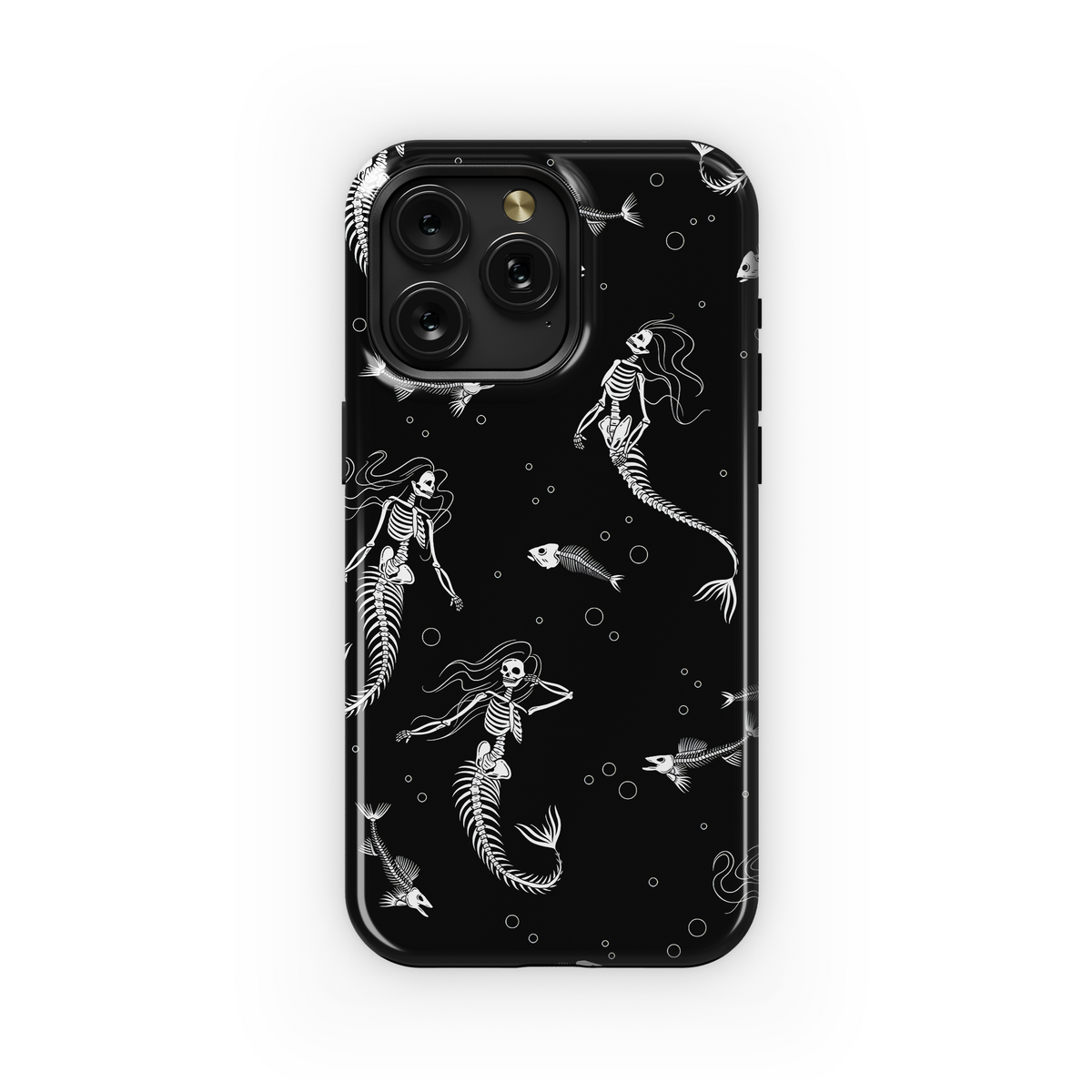 Skeleton Mermaid Sea Life
 Phone Case iPhone Samsung Cover Pixel 4170 - Image 1