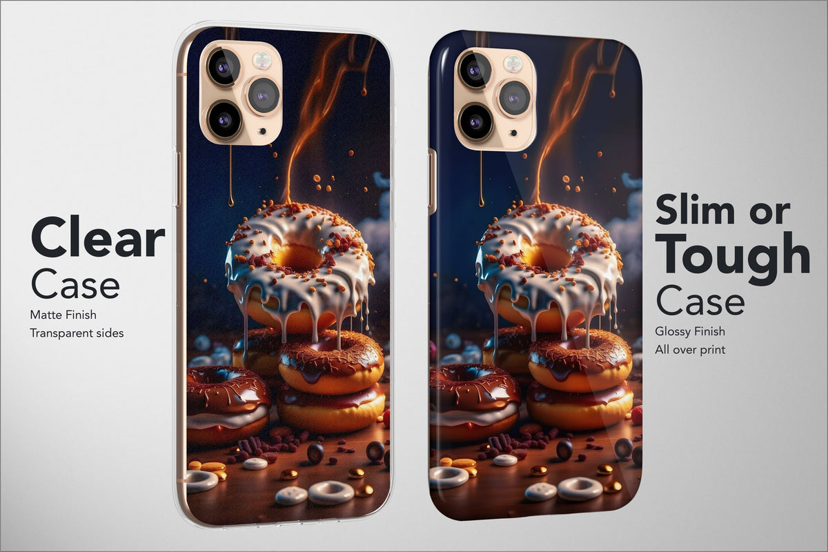 Snack Phone Case Popcorn Burger Fast Food Aesthetic Cover - Image 3