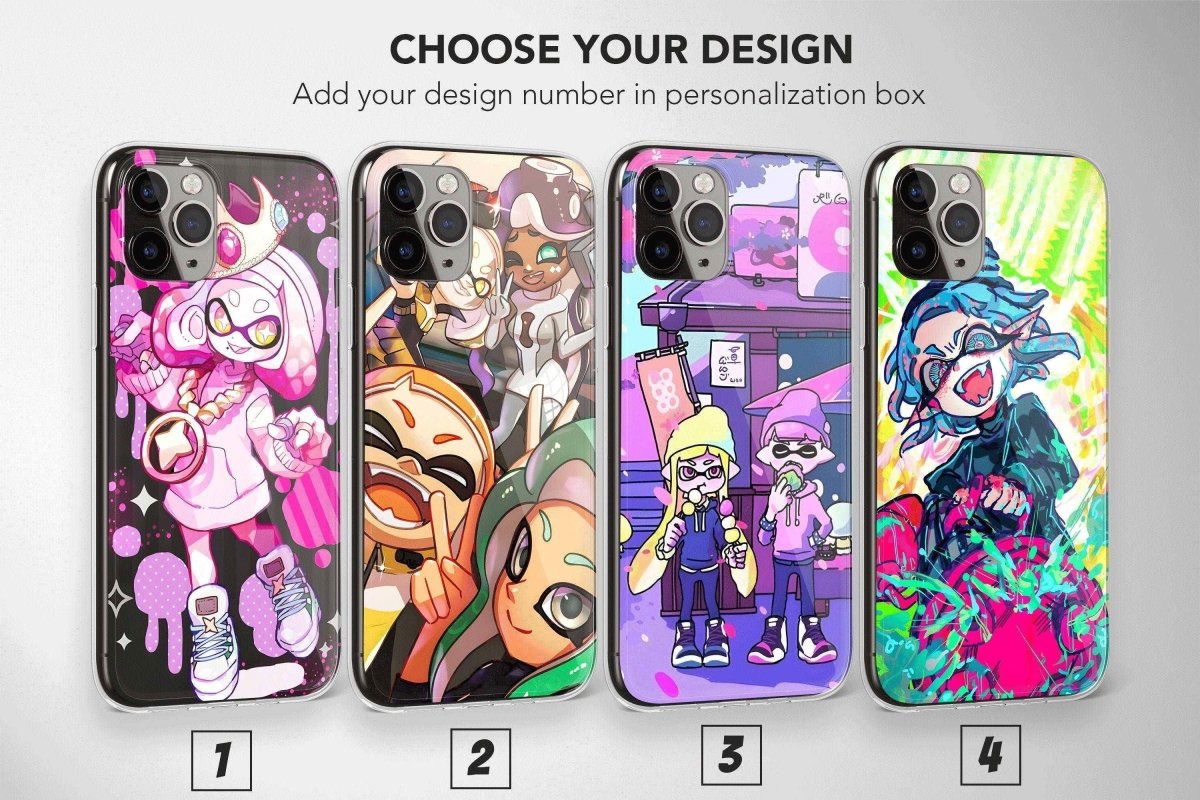 Splatoon Phone Case Game Cover 4 - Image 1