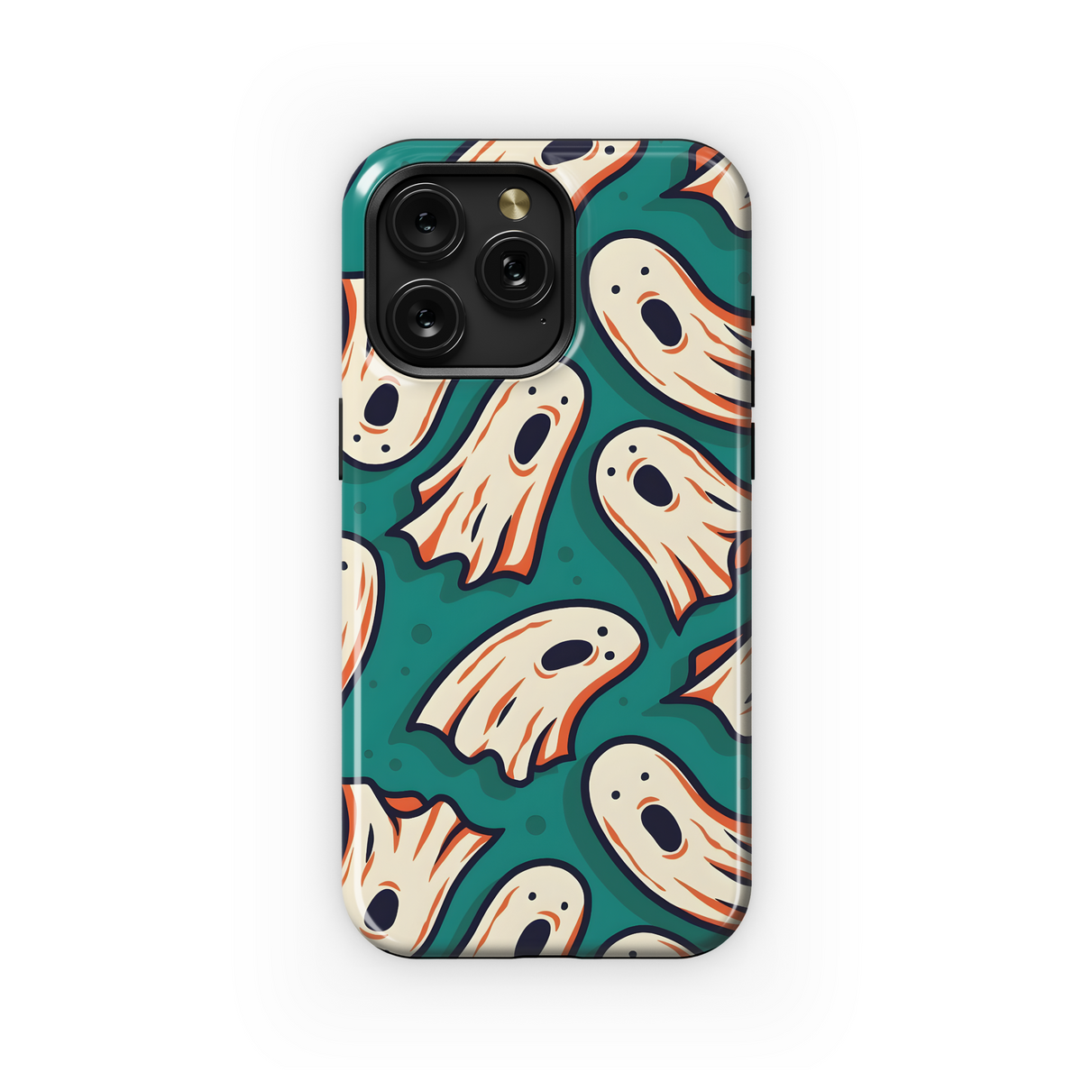 Spooky Boo Halloween Ghosts
 Phone Case iPhone Samsung Cover Pixel 4282 - Image 1