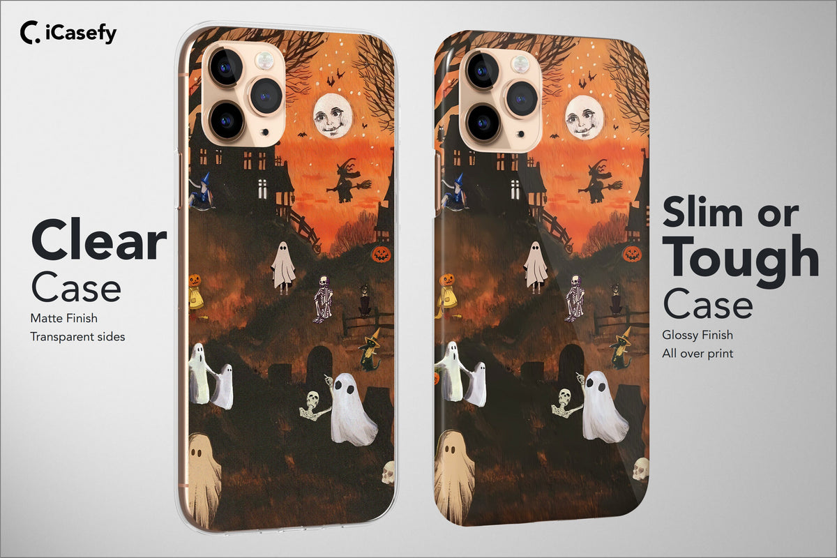 Spooky Phone Case Ghost Scary Horror Cover - Image 3