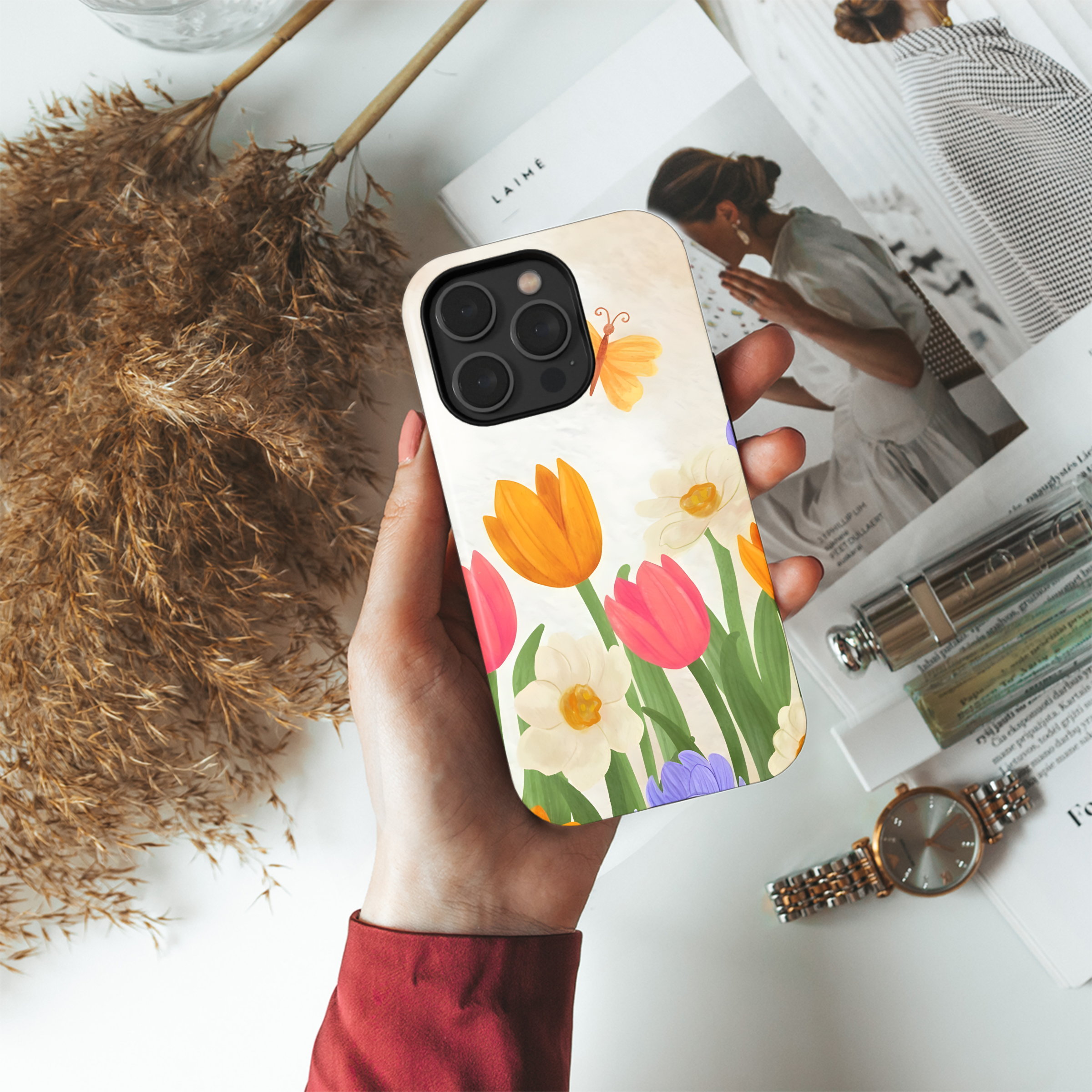 Spring Floral Delight
 Phone Case iPhone Samsung Cover Pixel 4468 - Image 4