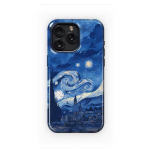 Starry Night Village
 Phone Case iPhone Samsung Cover Pixel 4430 - Image 1