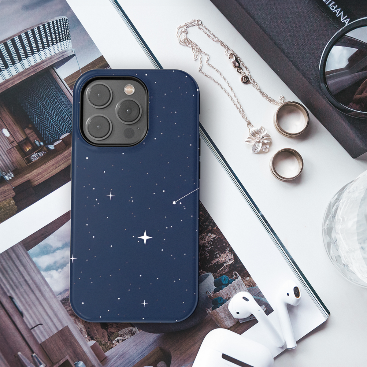 Starry Space Phone Case iPhone Samsung Cover Pixel 3166 - Image 3