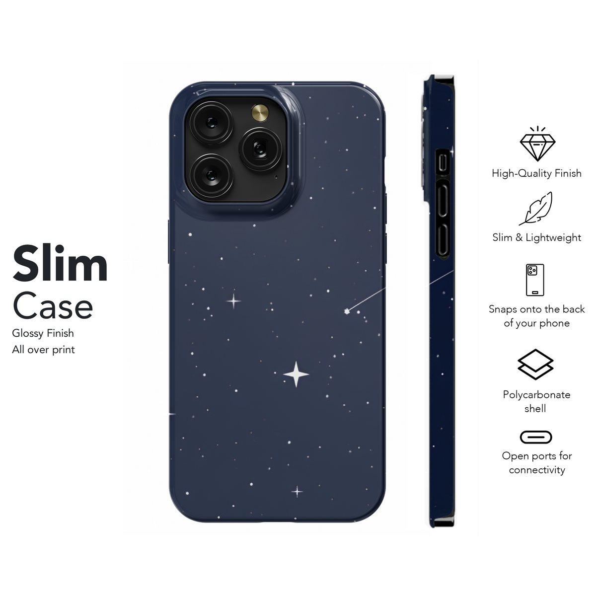 Starry Space Phone Case iPhone Samsung Cover Pixel 3166 - Image 7