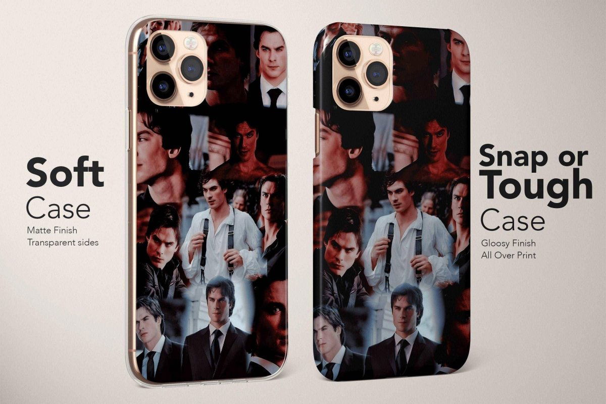 Stefan, Damon, Salvatore, and Elena Phone Case Cover - Image 3