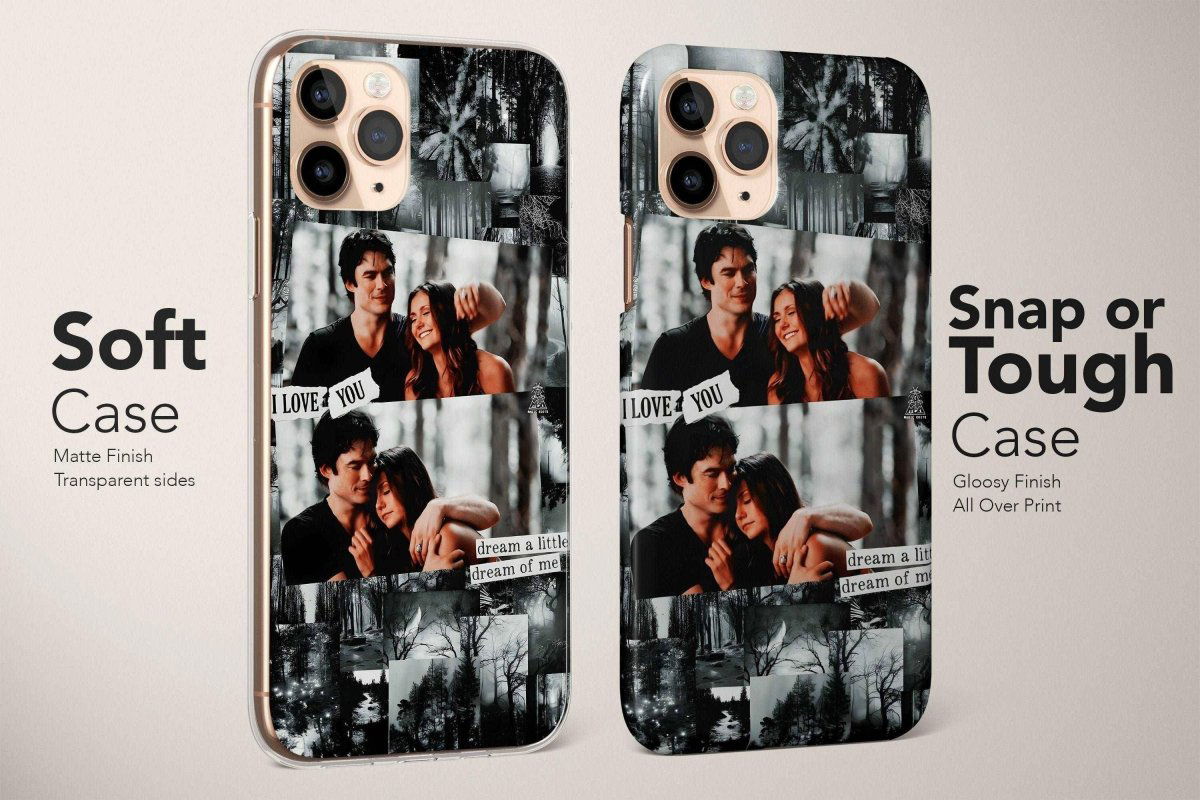 Stefan, Damon, Salvatore, and Elena Phone Case Cover - Image 5