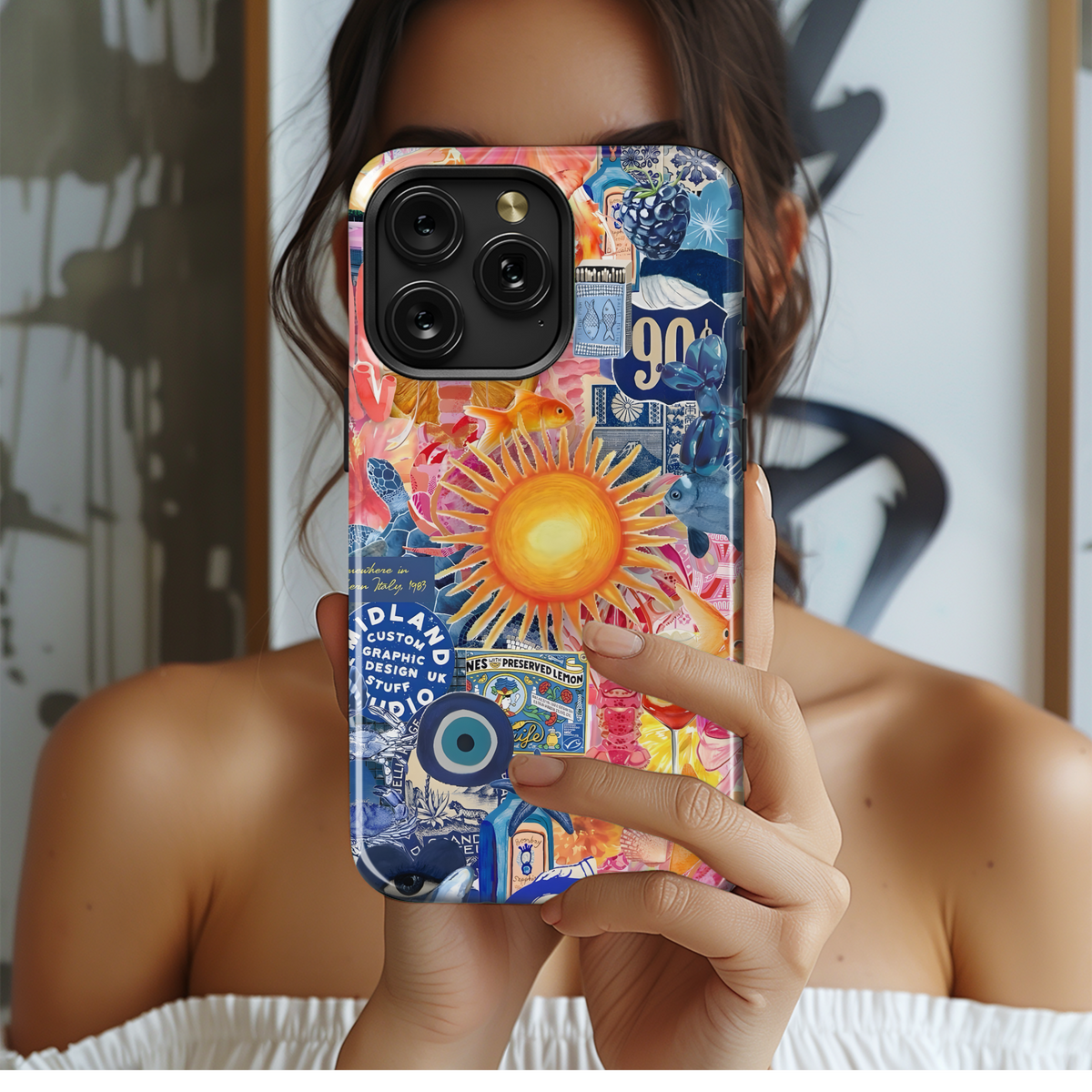 Summer 90s Collage
 Phone Case iPhone Samsung Cover Pixel 4194 - Image 2