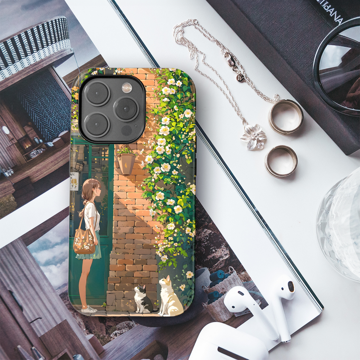 Sunny Cafe Daydream
 Phone Case iPhone Samsung Cover Pixel 3987 - Image 3