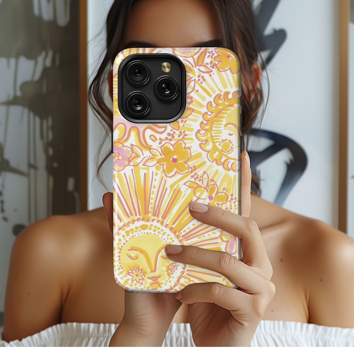 Sunshine Floral Dream
 Phone Case iPhone Samsung Cover Pixel 4153 - Image 2