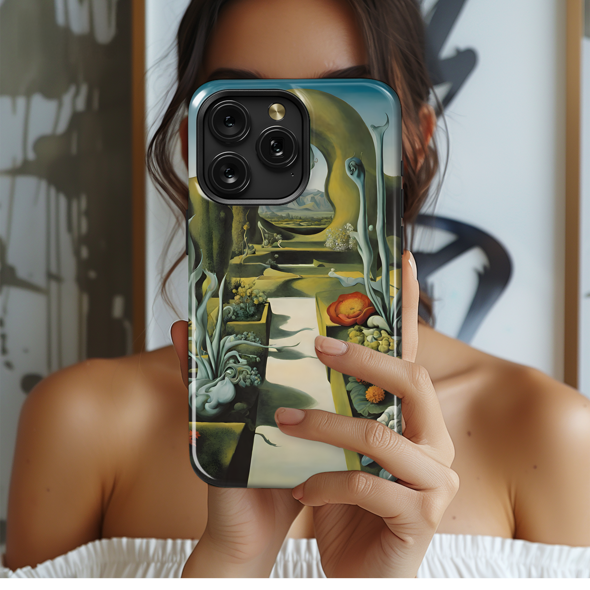 Surreal Garden Path Phone Case iPhone Samsung Cover Pixel 4453 - Image 2