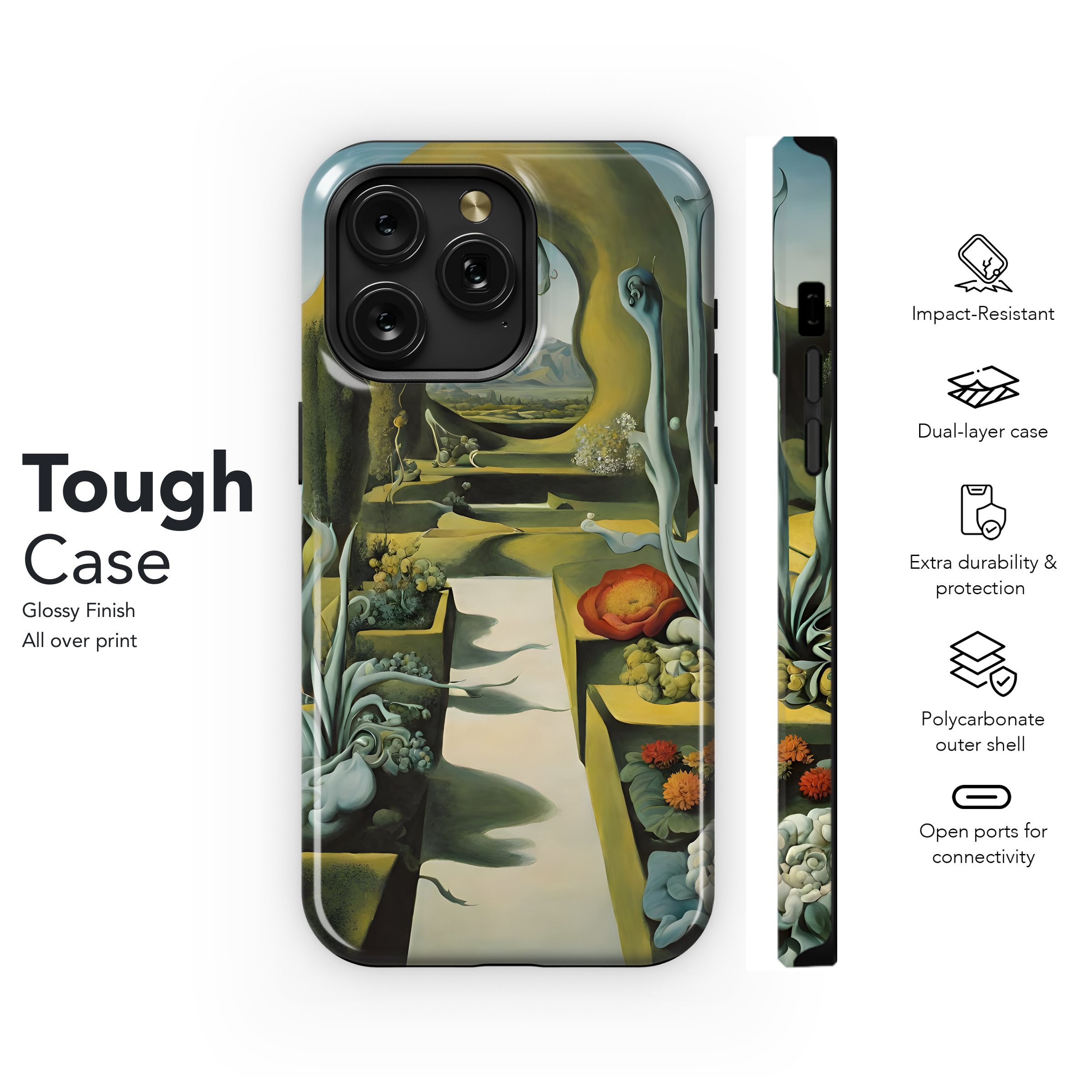 Surreal Garden Path Phone Case iPhone Samsung Cover Pixel 4453 - Image 6