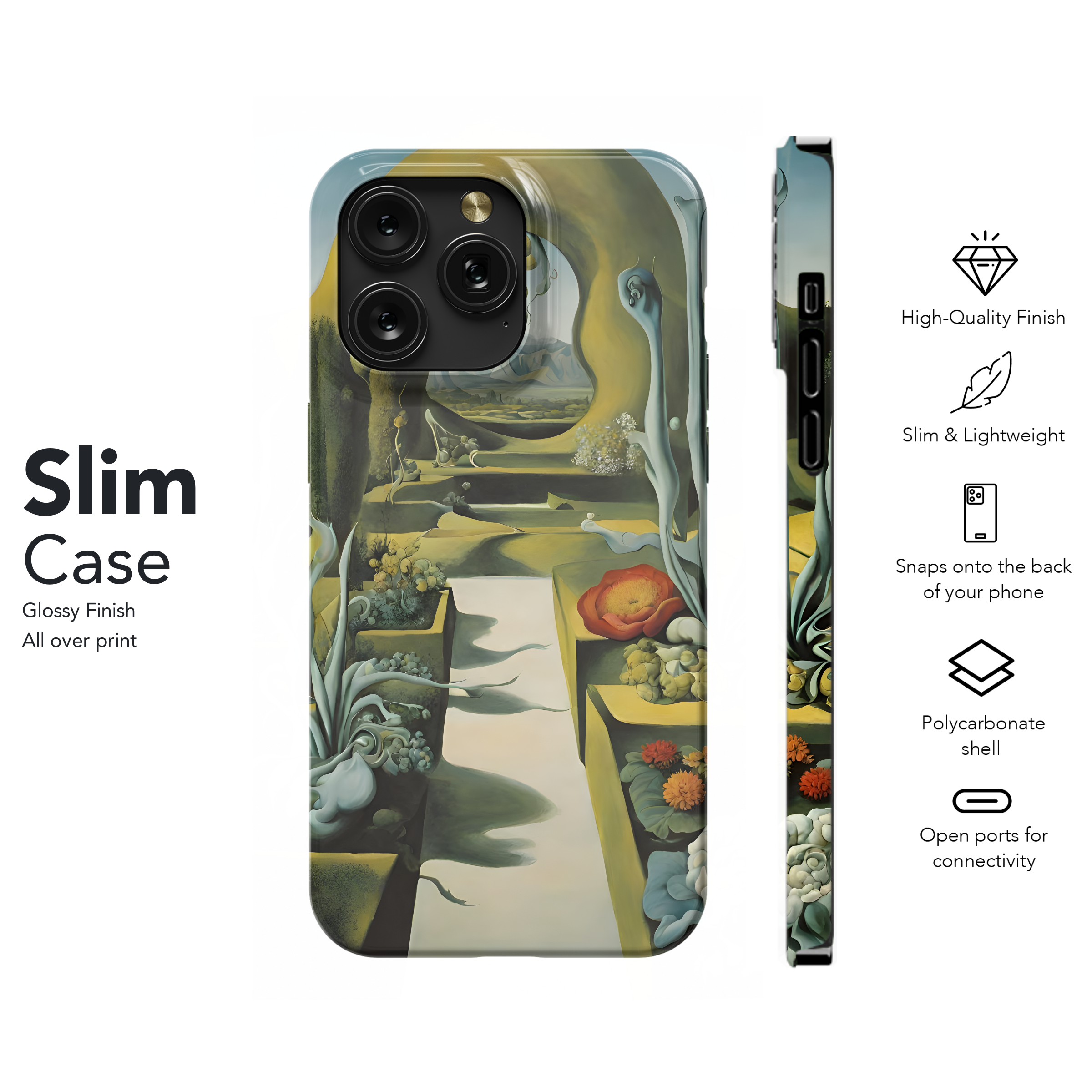 Surreal Garden Path Phone Case iPhone Samsung Cover Pixel 4453 - Image 7