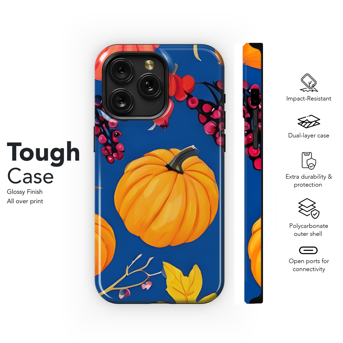 Surreal Pumpkin Phone Case iPhone Samsung Cover Pixel 2948 - Image 6