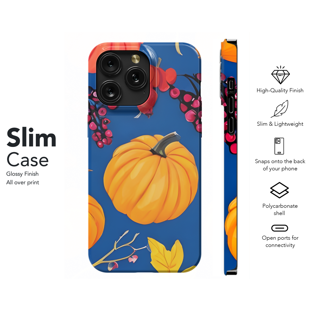 Surreal Pumpkin Phone Case iPhone Samsung Cover Pixel 2948 - Image 7