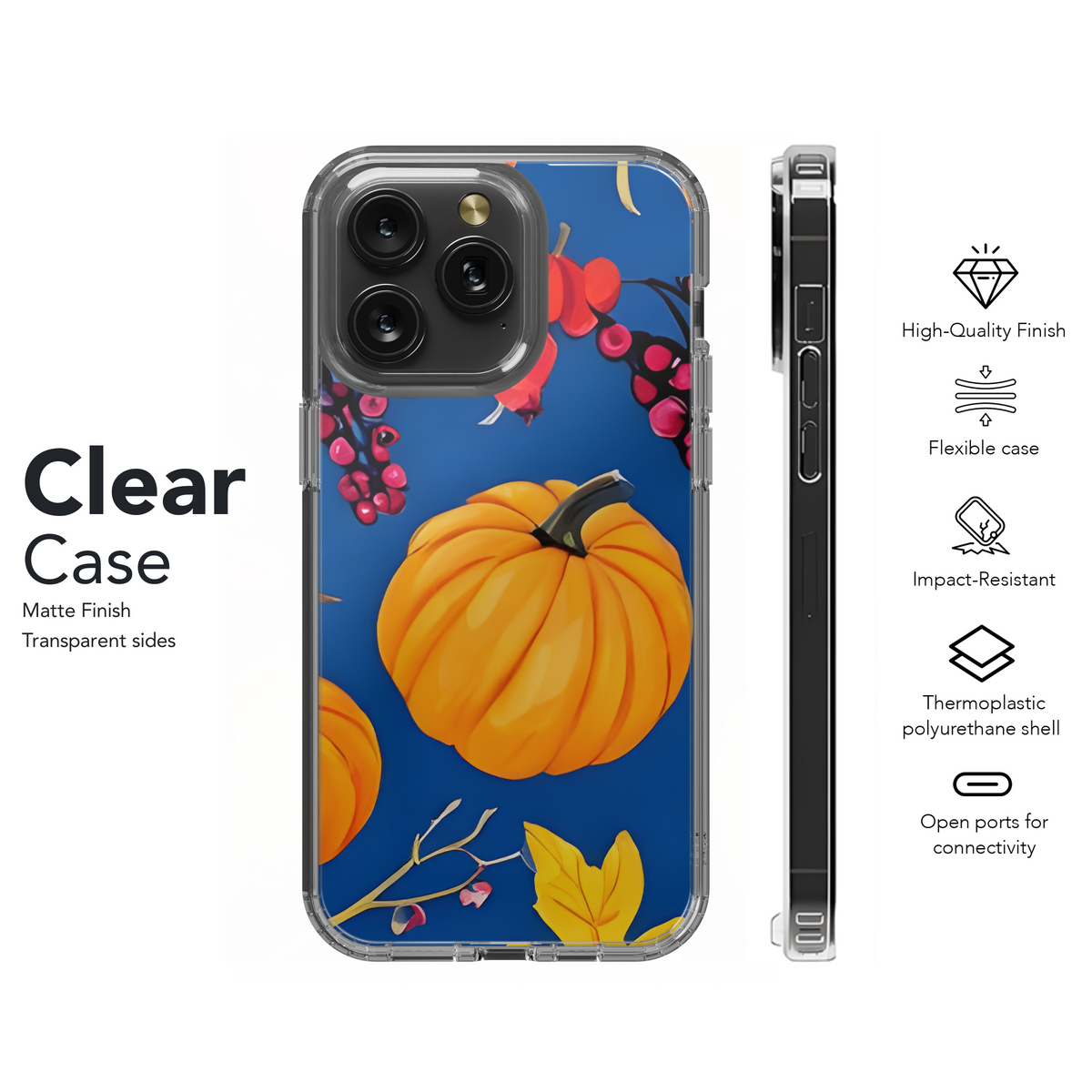 Surreal Pumpkin Phone Case iPhone Samsung Cover Pixel 2948 - Image 8