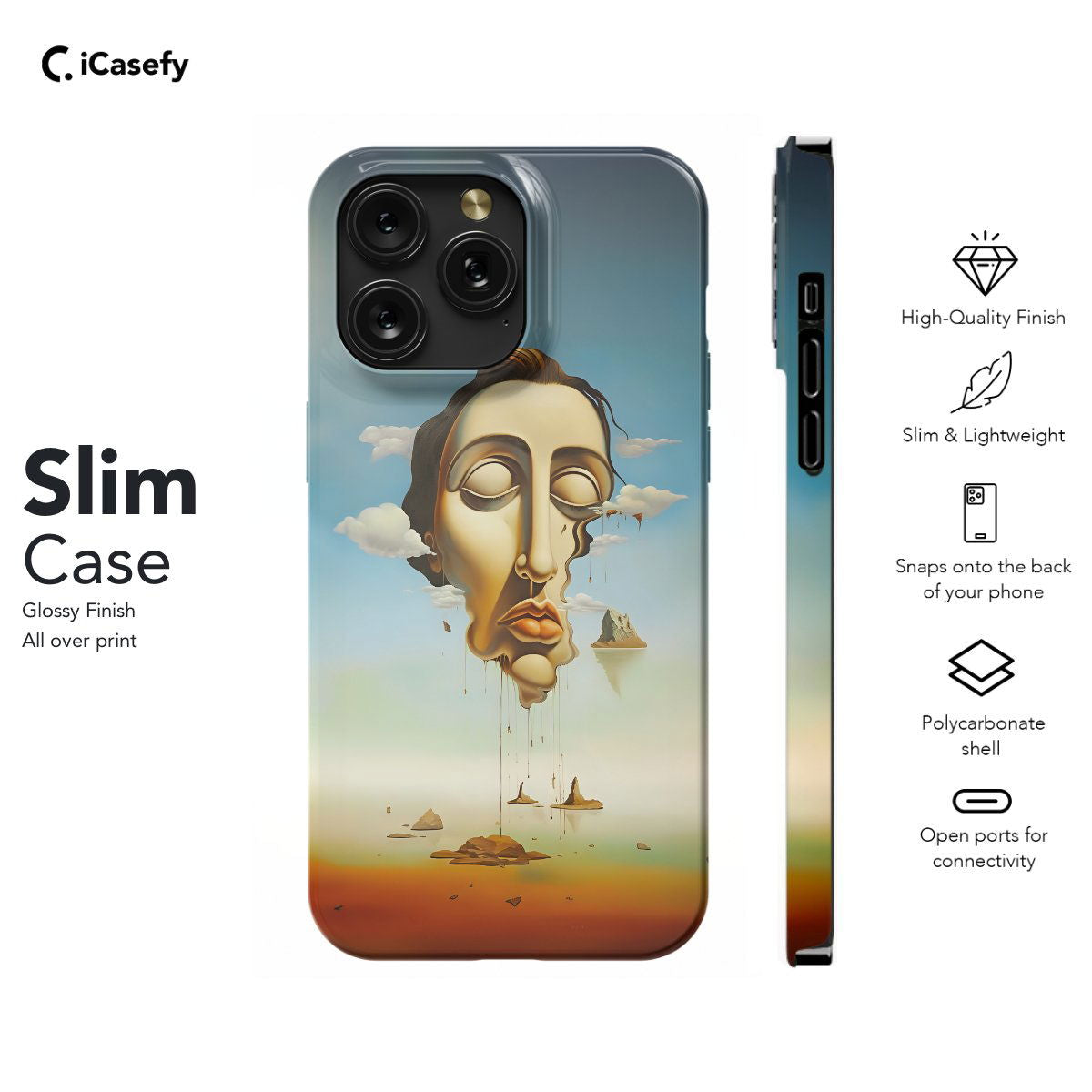 Surrealistic Salvador Phone Case iPhone Samsung Pixel & More - Image 6