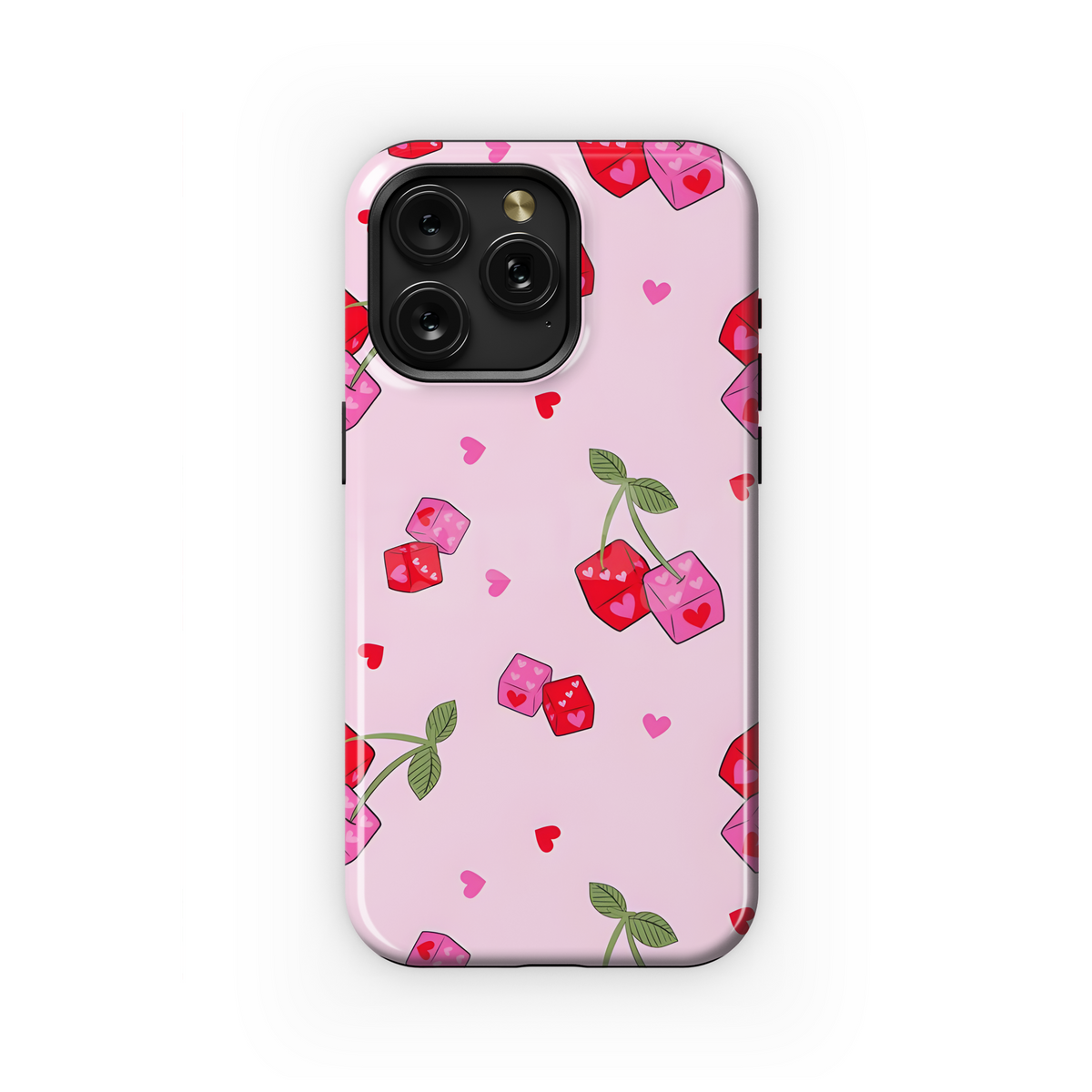 Sweetheart Cherry Dice
 Phone Case iPhone Samsung Cover Pixel 4240 - Image 1