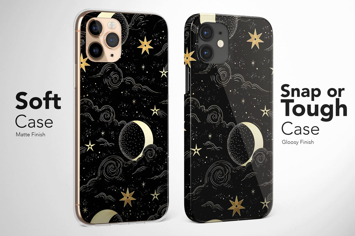 Tarot Phone Case Sun Moon Celestial Stars Zodiac Cover - Image 5