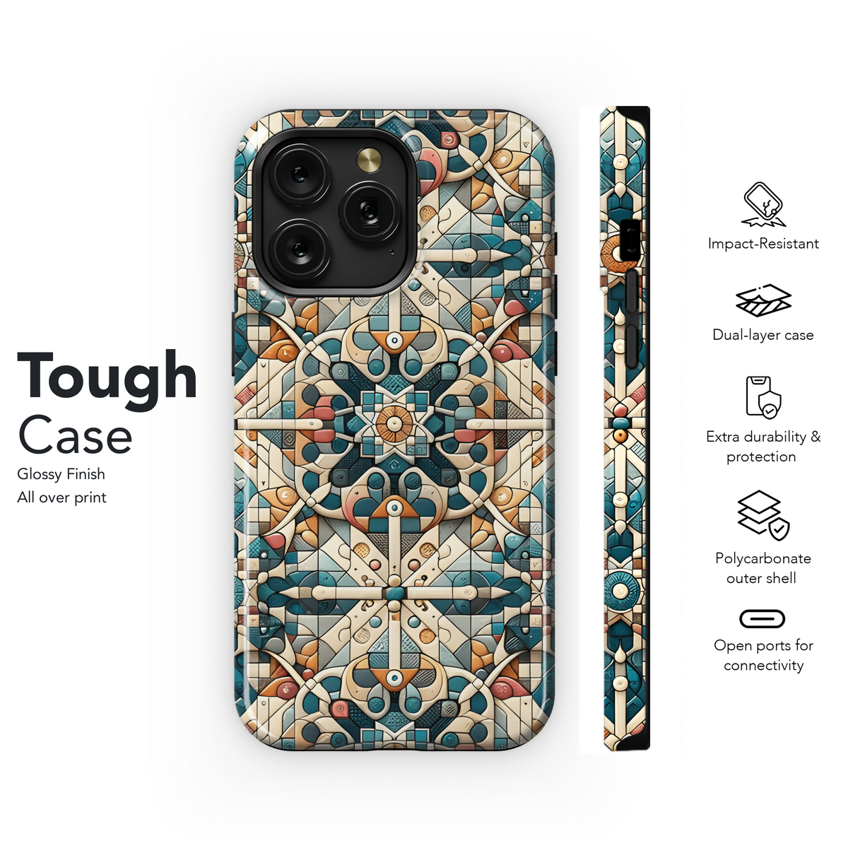 Textures Phone Case iPhone Samsung Cover Pixel 3456 - Image 6