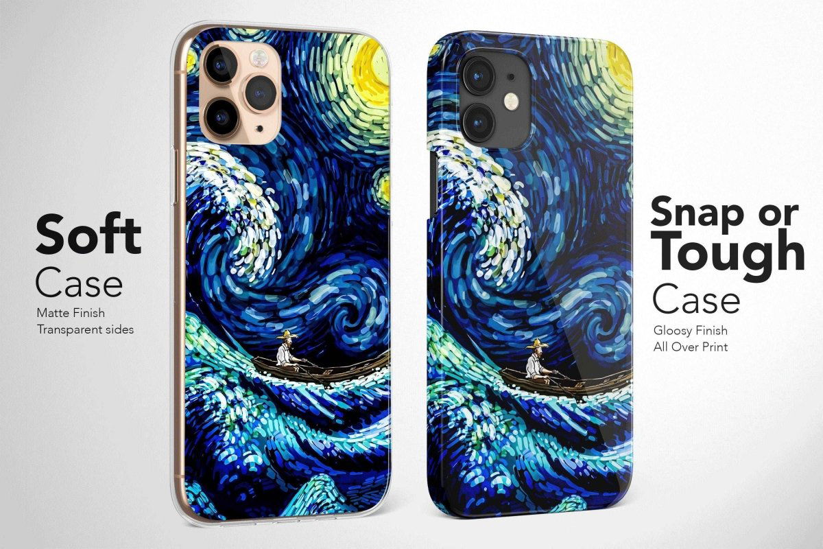 The Starry Night Phone Case Vincent Van Gogh Cover - Image 8