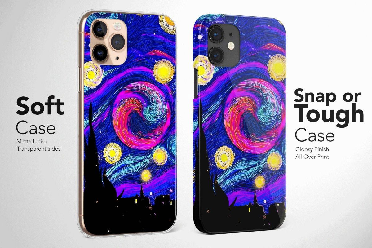 The Starry Night Phone Case Vincent Van Gogh Cover - Image 9