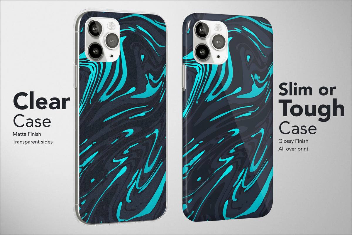 Topographic Map Phone Case Camo Cover - Image 3