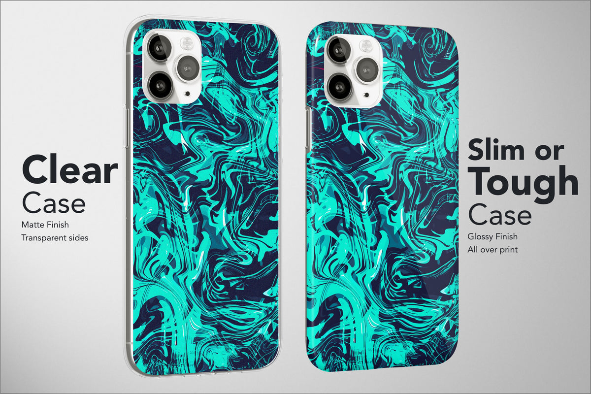 Topographic Map Phone Case Camo Cover - Image 4