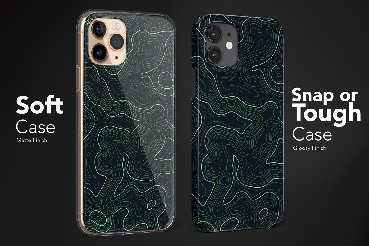 Topographic Map Phone Case Cover - Image 3