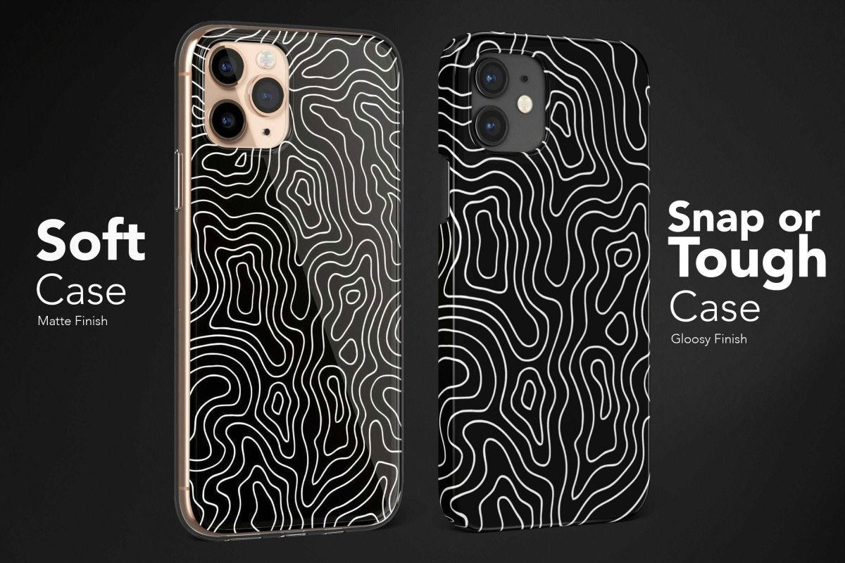 Topographic Map Phone Case Cover - Image 5