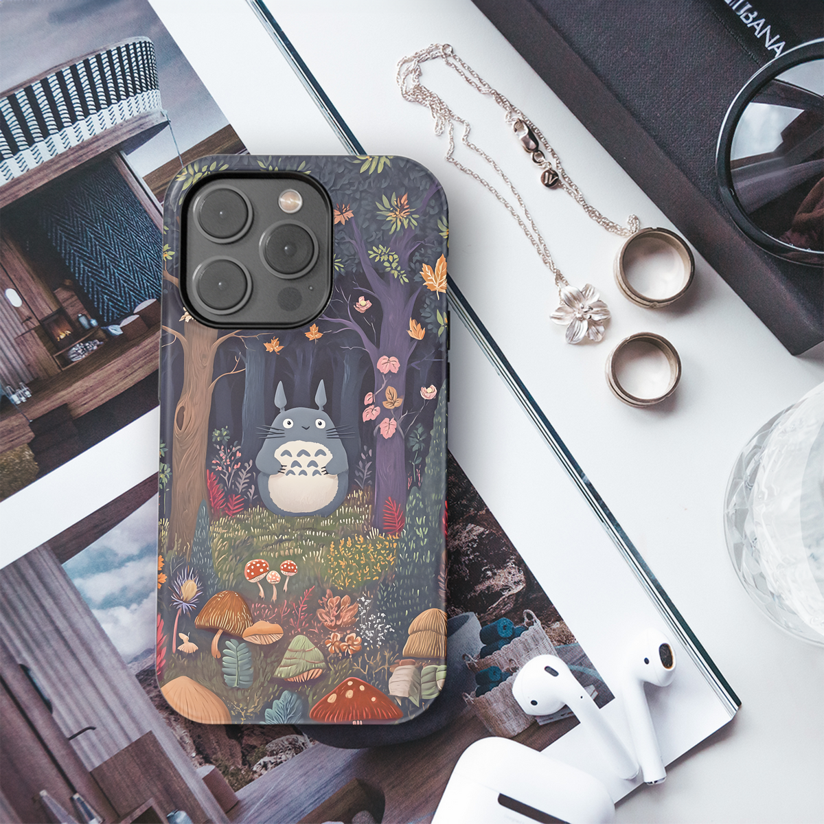 Totoro Forest Magic
 Phone Case iPhone Samsung Cover Pixel 4133 - Image 3