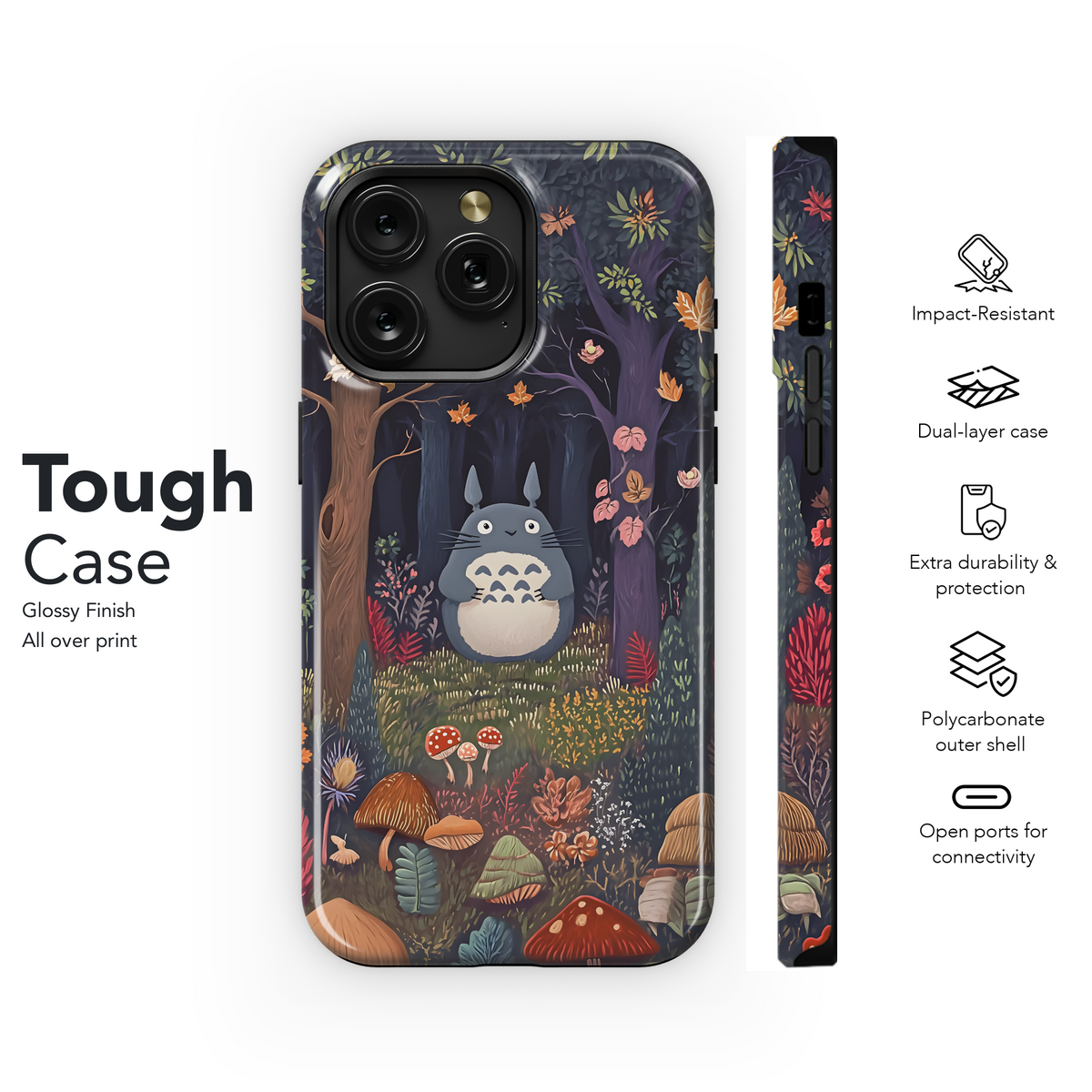 Totoro Forest Magic
 Phone Case iPhone Samsung Cover Pixel 4133 - Image 6