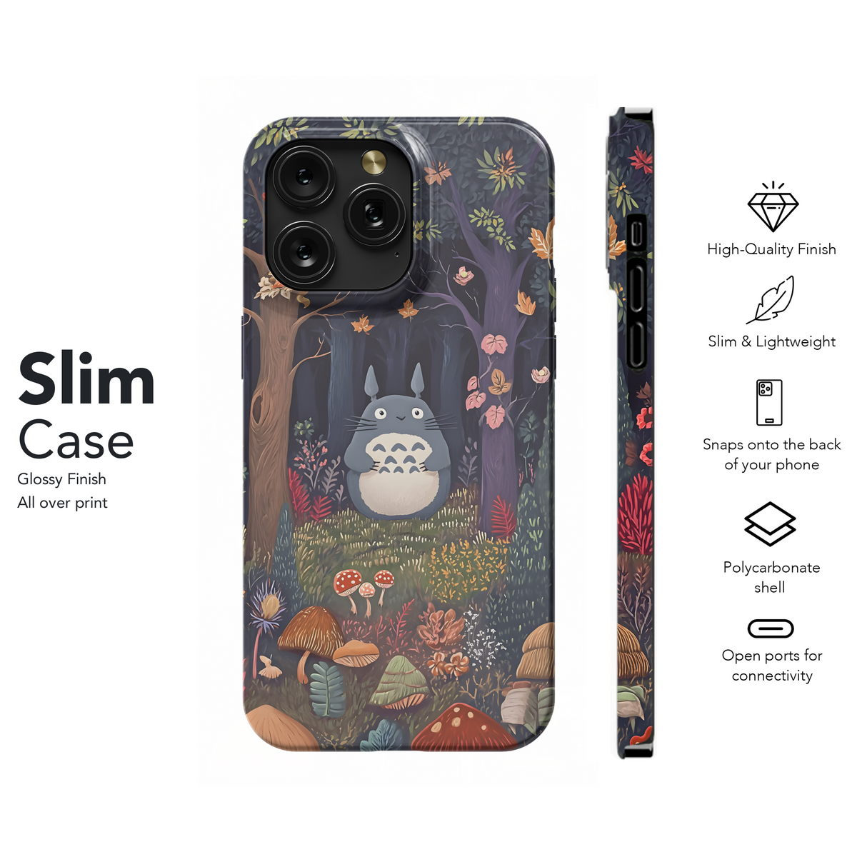 Totoro Forest Magic
 Phone Case iPhone Samsung Cover Pixel 4133 - Image 7