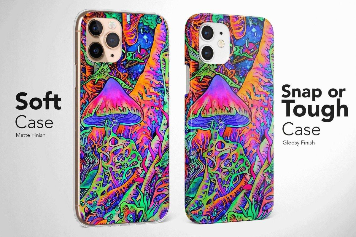 Trippy Psychedelic Phone Case Aesthetic Hippie Cover - Image 4