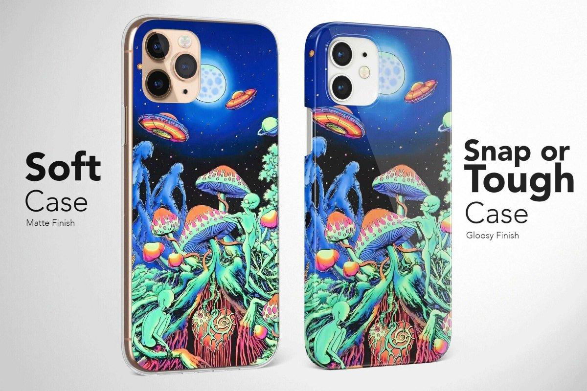 Trippy Psychedelic Phone Case Aesthetic Hippie Cover - Image 8