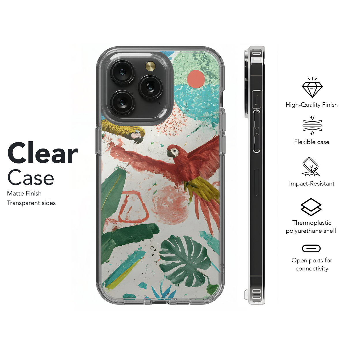 Tropical Chic Phone Case iPhone Samsung Cover Pixel 3572 - Image 8