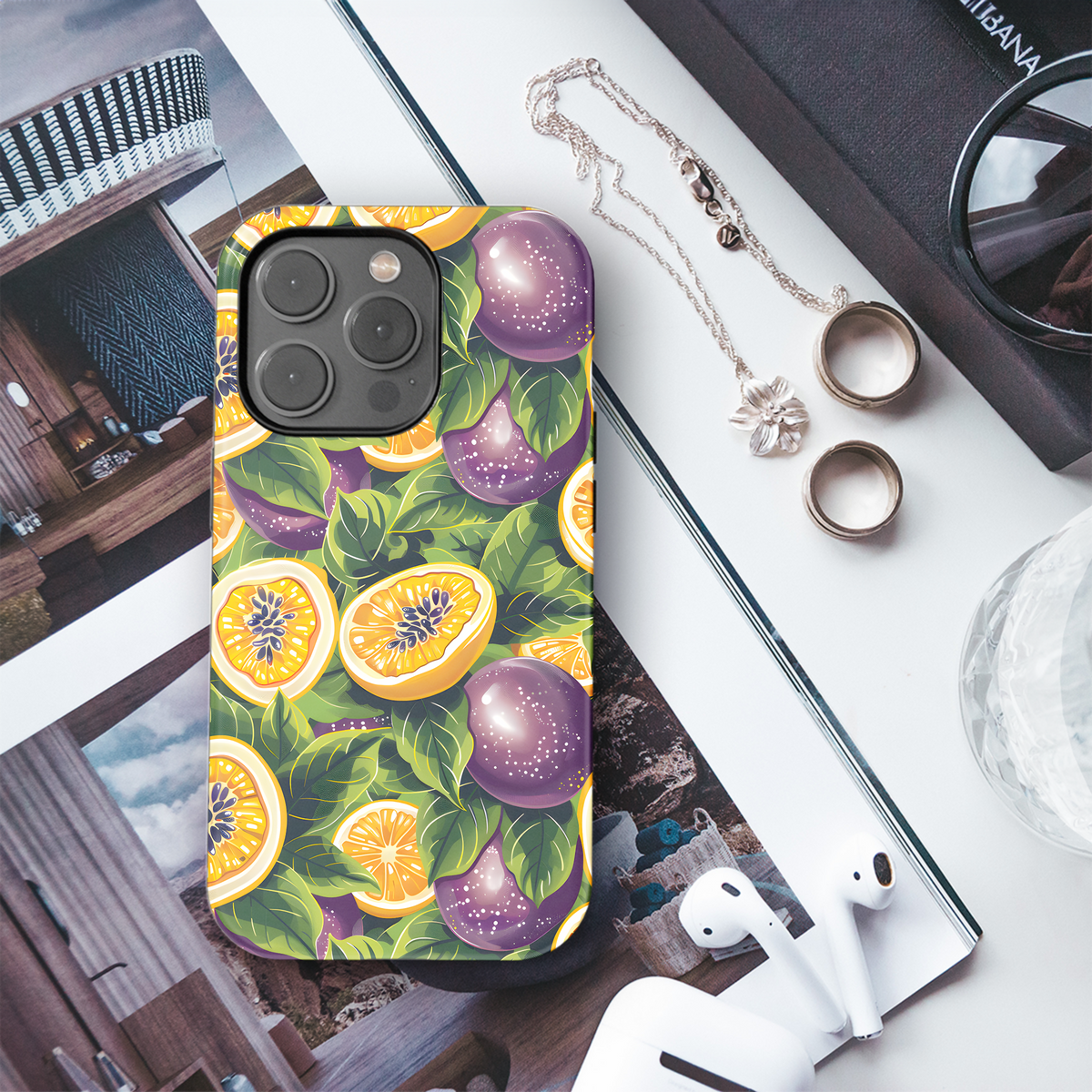 Tropical Fruit Burst
 Phone Case iPhone Samsung Cover Pixel 4222 - Image 3