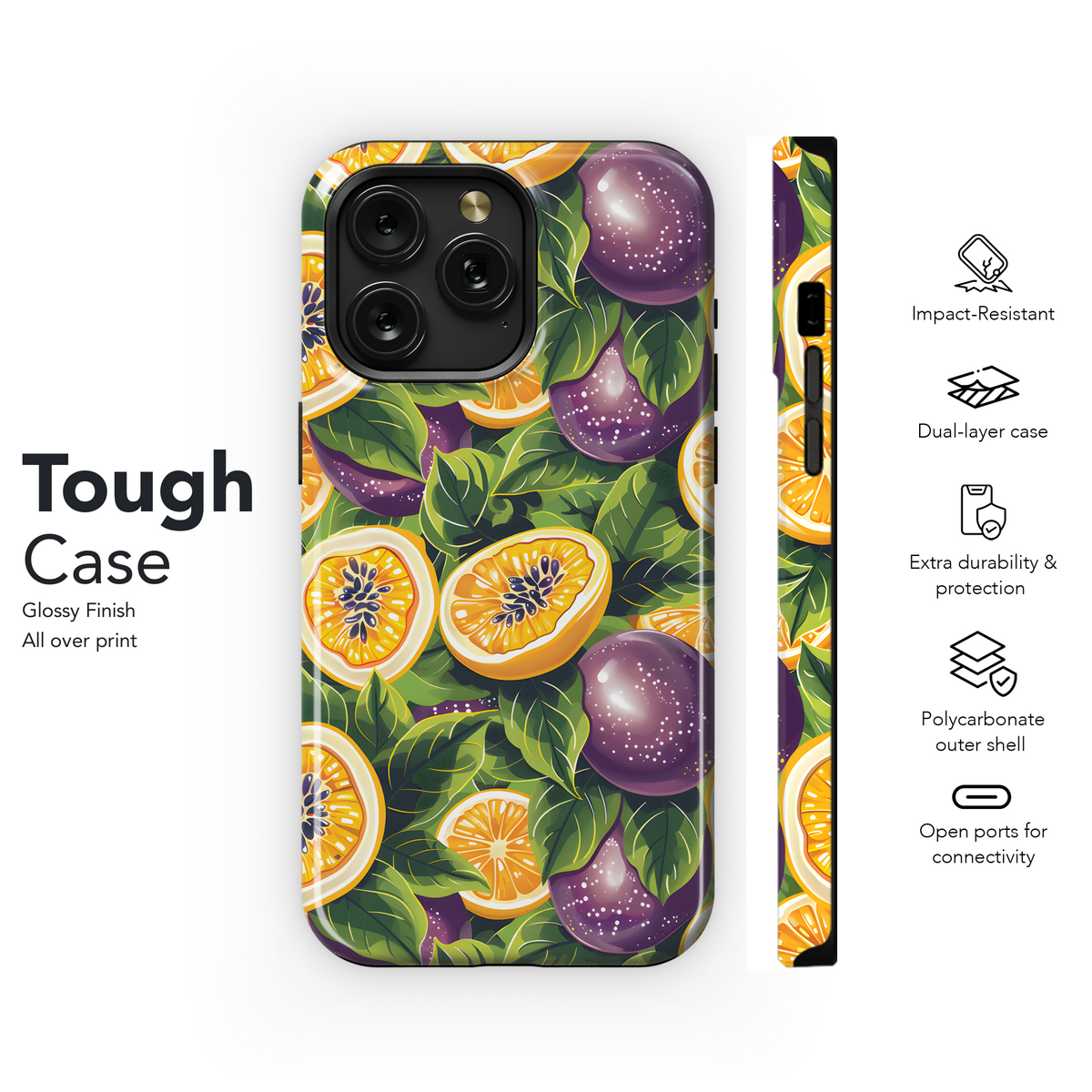 Tropical Fruit Burst
 Phone Case iPhone Samsung Cover Pixel 4222 - Image 6