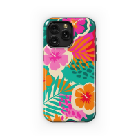 Tropical Hibiscus Leaf Phone Case iPhone Samsung Cover Pixel 2784 - Image 1