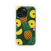 Tropical Pineapple Slice Phone Case iPhone Samsung Cover Pixel 3153 - Image 1