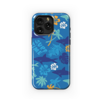Tropical Summer Surf Print Phone Case iPhone Samsung Cover Pixel 2693 - Image 1