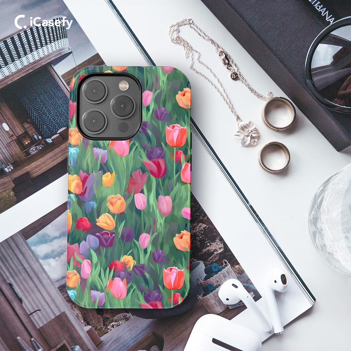 Tulip Aesthetic Phone Case iPhone Samsung Pixel & More 101 - Image 3