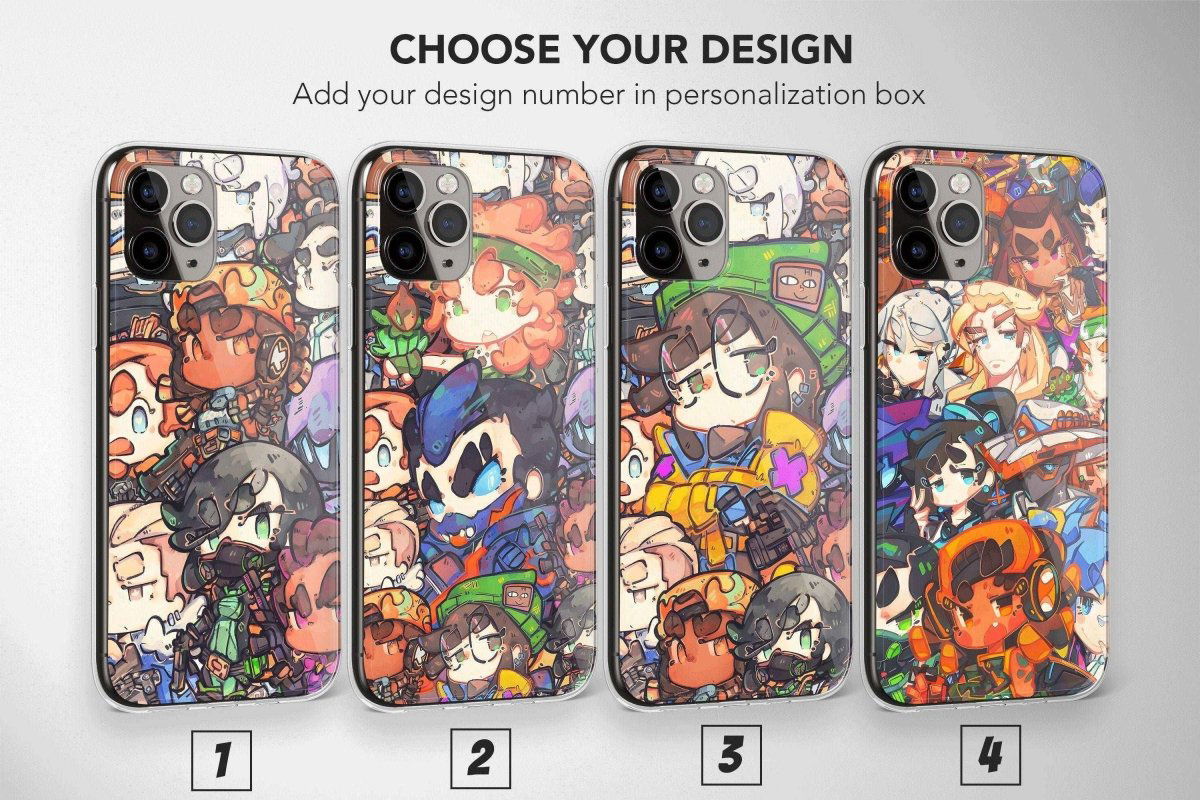 Valorant Phone Case, Game Gift Action Cover - Image 1